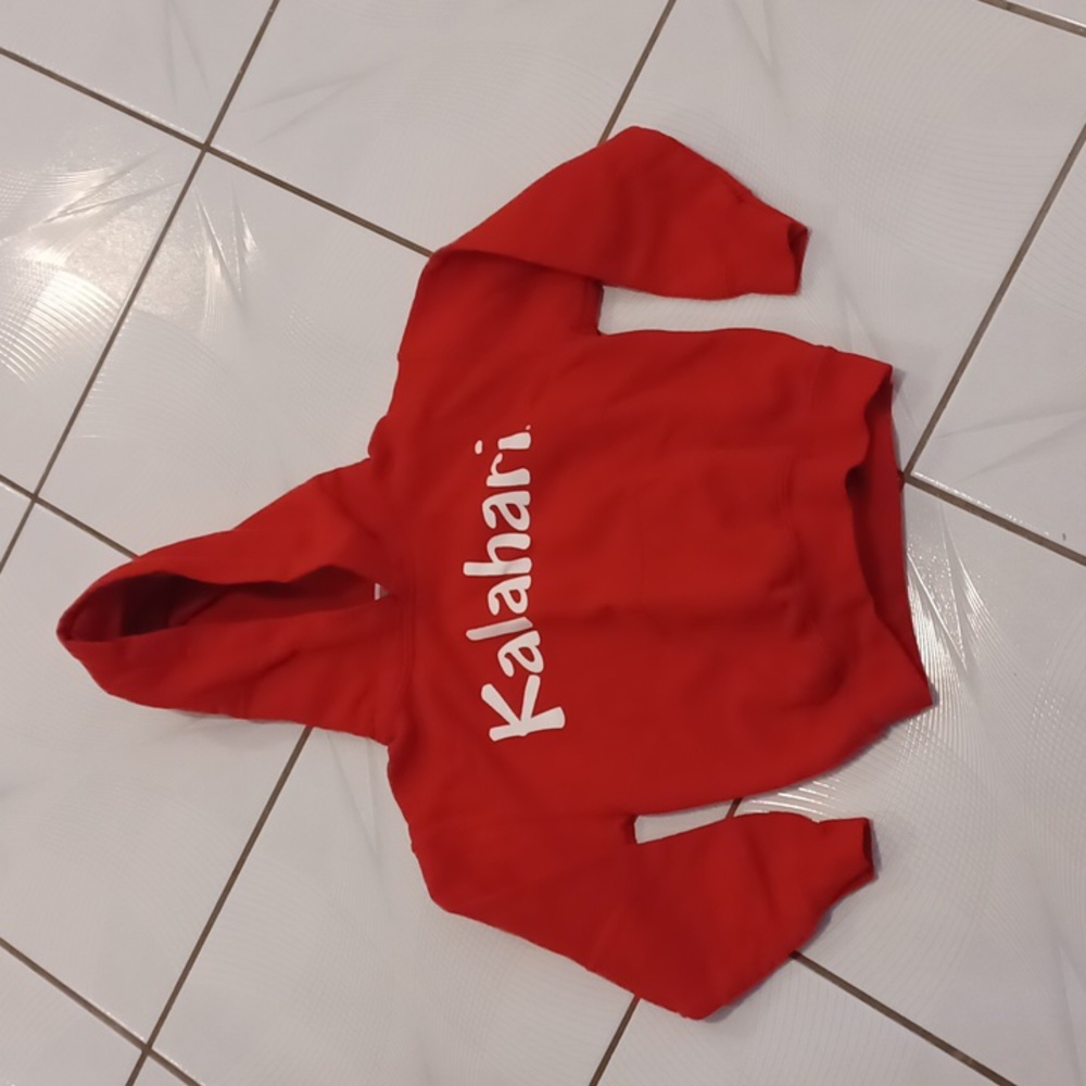 4/$80 Red Kalahari Hoodie - Size Small (Youth)
